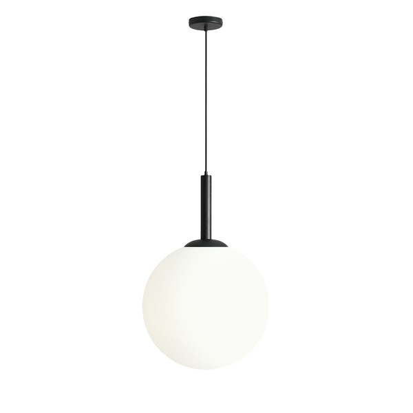 Salonowa lampa wisząca Bosso 1087XXL1 Aldex czarna nowoczesna nad stół