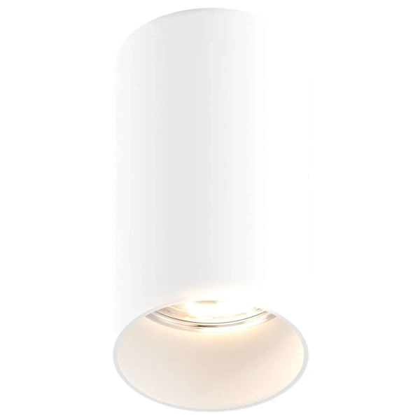 Downlight LAMPA sufitowa TUBA 92679-N Zumaline metalowa OPRAWA tuba biała