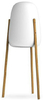 Lampa do ogrodu Rocket LUMRCK145INOUTNW drewno biała
