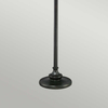 Podłogowa lampa do salonu Victory QZ-VICTORY-FL witrażowa brązowa kolorowa