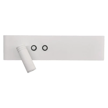 Ledowy kinkiet do czytania Resort ML1571 LED 10W+3W 4000K biały