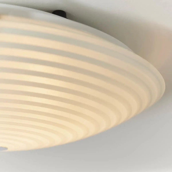 Plafon do salonu Roundel 633-32 okrągły chrom przezroczysty