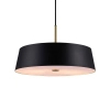 Salonowa lampa wisząca Clasi 2312623003 okrągła czarny