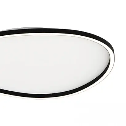 Jadalniana sufitowa lampa 23208 LED 39W 3000K owalna czarny