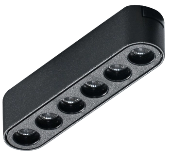 Ledowa lampa do systemu szynowego Sangria AZ5272 6W 3000K 1-faz czarna