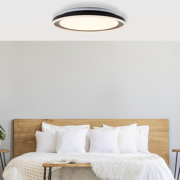 Metalowy plafon Pederson G99519/06 LED 22W 3000K czarny
