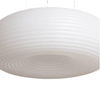Nowoczesna lampa wisząca Bellissima ABR-LWBSS48W nad wyspę biała