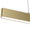 Podłużna lampa wisząca Step P010PL-L23G3K Maytoni LED 23W 3000K złota