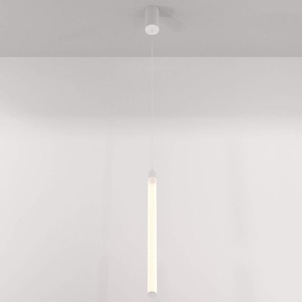 Lampa pojedyncza wisząca Ray P022PL-L20W3K LED 20W 3000K biała