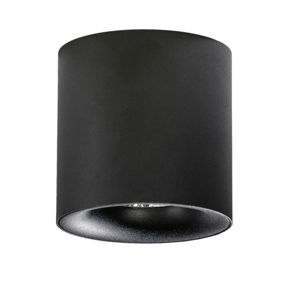 Minimalistyczna lampa sufitowa Mane LED 10W downlight czarny