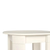 Klasyczny stolik Top KH1501100199 King Home do sypialni biały
