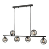 Molekułowa lampa wisząca Spiral SPI6422-01 kule balls przydymione czarne