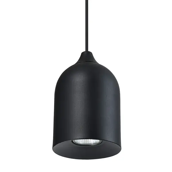 Industrialna lampa wisząca Nilo LP-0110/1P BK do salonu czarny