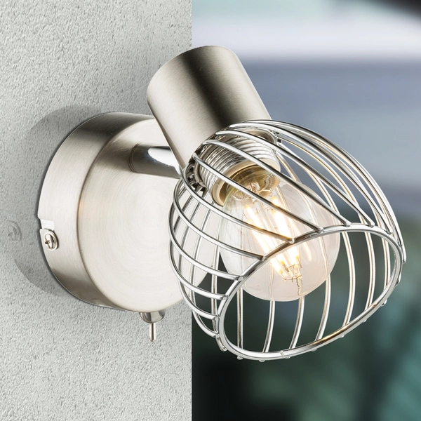 Ścienna lampa regulowana Texas 54809-1 satyna chrom