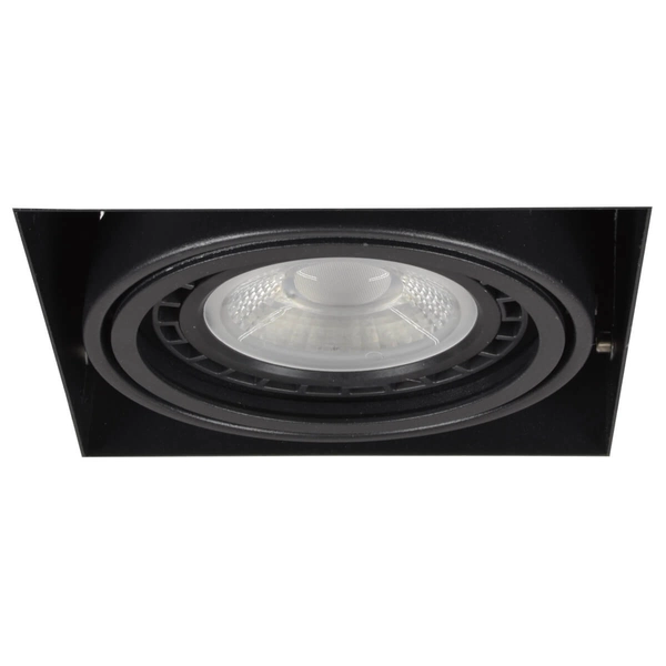 Wpustowa lampa Nova AZ2872 ruchoma czarna