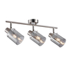 Regulowana lampa sufitowa Sardo SPL-5581-3-SC-SG Italux szary srebrny