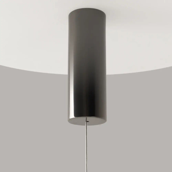 Kulista lampa wisząca Double Moon MOD478PL-L8B3K czarna LED 8W 3000K nad stół