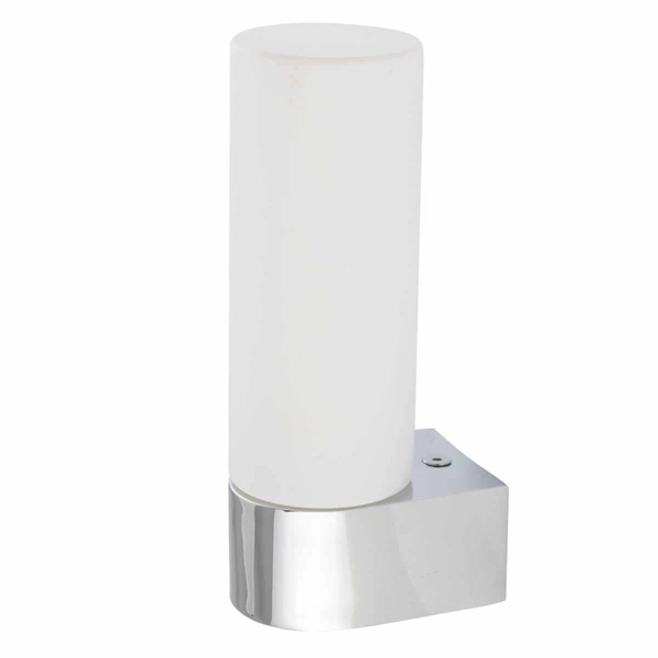 Łazienkowy kinkiet ścienny Natalie 10723 Nowodvorski IP44 tuba biały chrom