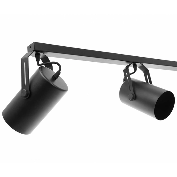 Regulowana lampa sufitowa 137623621962 czarne reflektorki