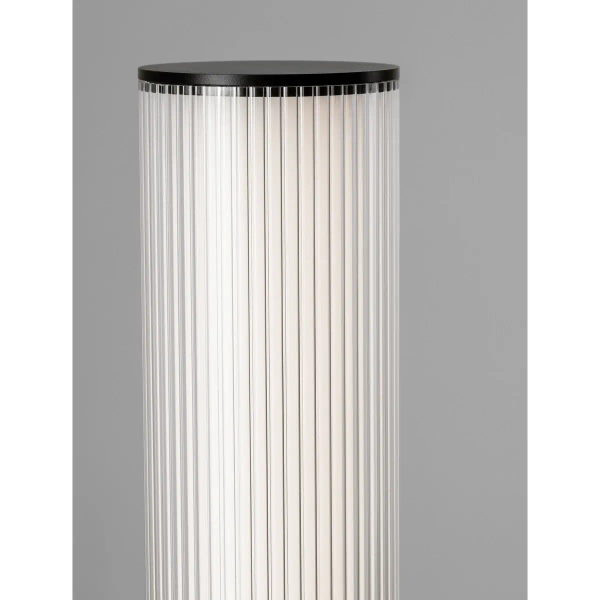 Zewnętrzny słupek metalowy MONSECA LE75105 LED 25W 3000K IP65 czarny