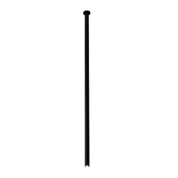Podtynkowa LAMPA sufitowa ALHA T 9093 Shilo sopel OPRAWA do zabudowy tuba czarna