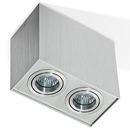 Regulowana lampa sufitowa Eloy AZ1352 do przedpokoju aluminium