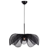 Materiałowa lampa wisząca STYRKA 108662 Markslojd do jadalni przydymiony czarny