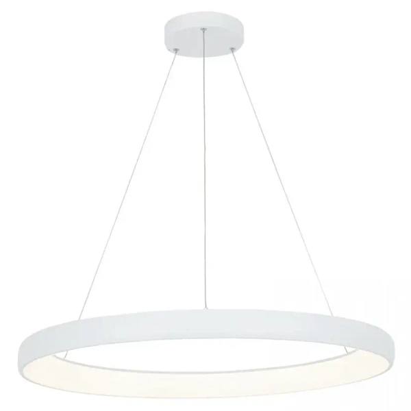 Pierścieniowa lampa wisząca 2061 LED 60W 3000K do salonu biały