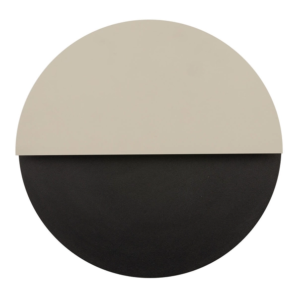 Kinkiet ścienny do salonu Luna 40863 LED 7W 3000K czarny szary