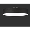 Sufitowa lampa Hotel 603900502 tkaninowa metalowa czarna