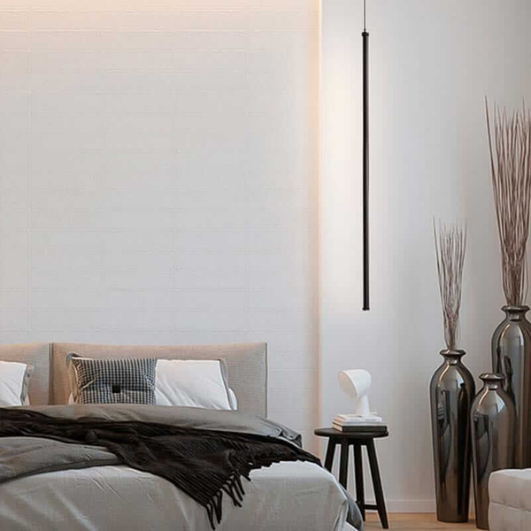 Sypialniana lampa wisząca Linea ABR-AVOLA-10W Abruzzo LED 10W 3000K czarny