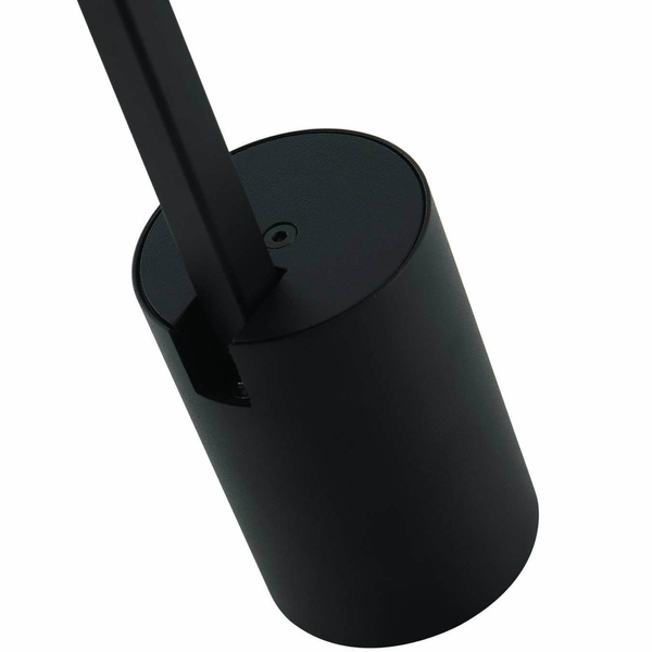 LAMPA sufitowa Tuka Nero L Orlicki Design regulowana OPRAWA metalowa downlight tuba czarna