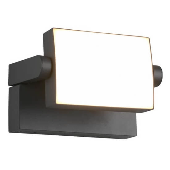 Ścienna lampa zewnętrzna Kansas 246860142 IP54 LED 10W 3000K antracyt