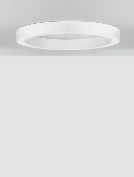 Minimalistyczna lampa sufitowa Claro LED 60W plafon biały