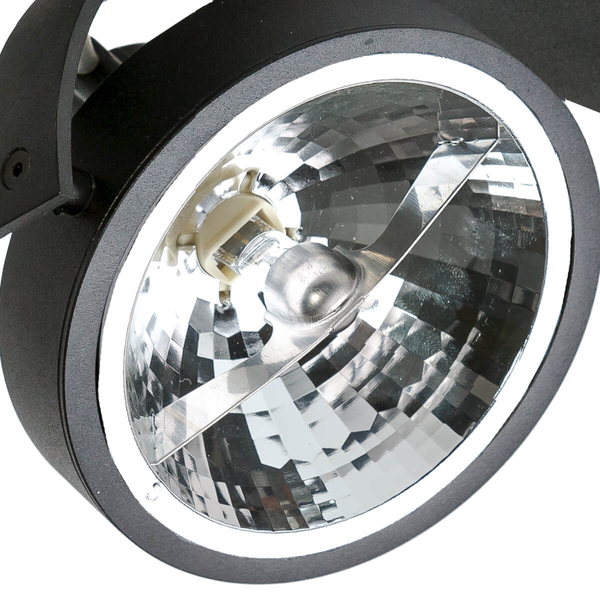 Lampa nasufitowa Jerry AZ1724 regulowana do przedpokoju czarna