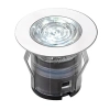 Wpustowe oczka 10 szt. IKON 76616 LED 0,75W 6500K z wtyczką IP67 srebrne