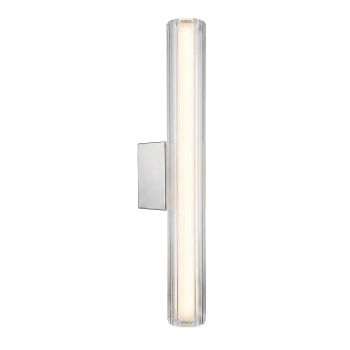Kinkiet ścienny Linea LP-0510/1W-45 CH LED 8W 3000-6000K IP44 chrom