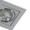 Regulowana lampa oczko wpustowe Paco AZ0795 do holu aluminium