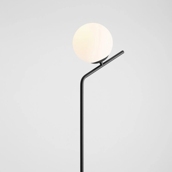 Nowoczesna lampa podłogowa Gallia 1095A1 do sypialni czarna