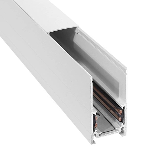 Szynoprzewód magnetyczny natynkowy 823 Domeno LED metalowy biały