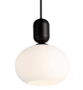 Nowoczesna lampa wisząca Notti 2011003003 Nordlux do salonu czarna biała
