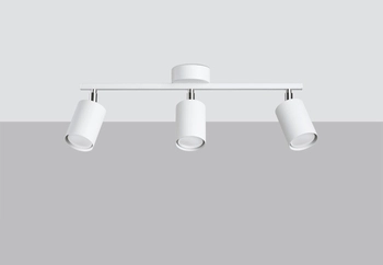 Nasufitowa lampa kuchenna Lemmi SL.1125 Sollux reflektorki białe OUTLET