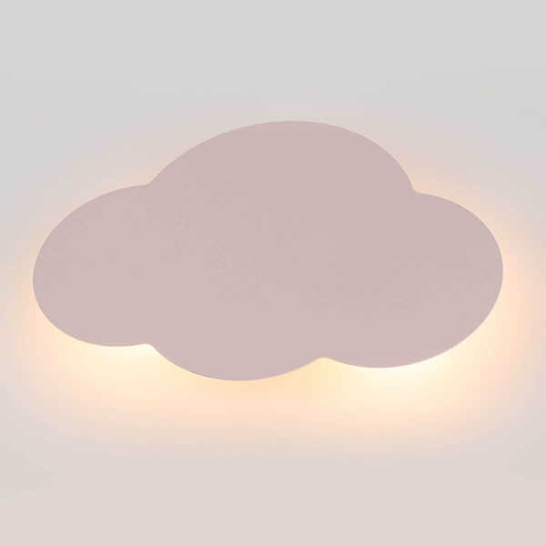 Kinkiet naścienny do dziecięcego pokoju Cloud 4967 obłok różowa