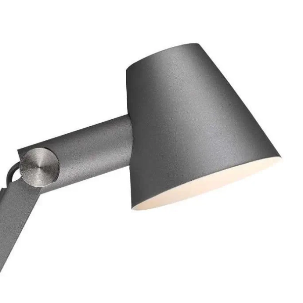 Kinkiet LAMPA ścienna CULT WALL 78371010 Nordlux DFTP regulowana OPRAWA metalowy reflektorek na wysięgniku szary