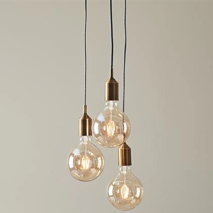 LAMPA wisząca BRONX 108099 Markslojd metalowa OPRAWA loftowy ZWIS kaskada brąz