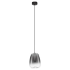Szklana lampa wisząca JAREVIA LE45121 LED 3W 3000K do jadalni szara