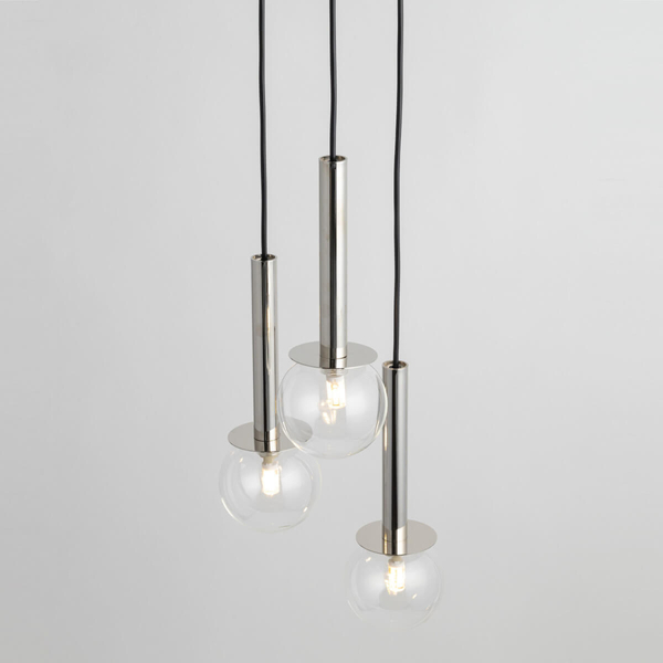 Kaskadowa lampa wisząca Daisy 40752 Sigma kaskada srebrna przezroczysta