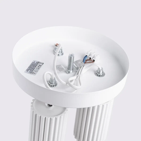 Lampa sufitowa potrójna KARBON SL.1544 do salonu tubki białe