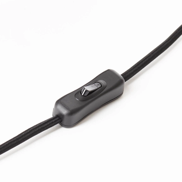 Bambusowa lampa stołowa Woodrow 93062/76 lampion czarny