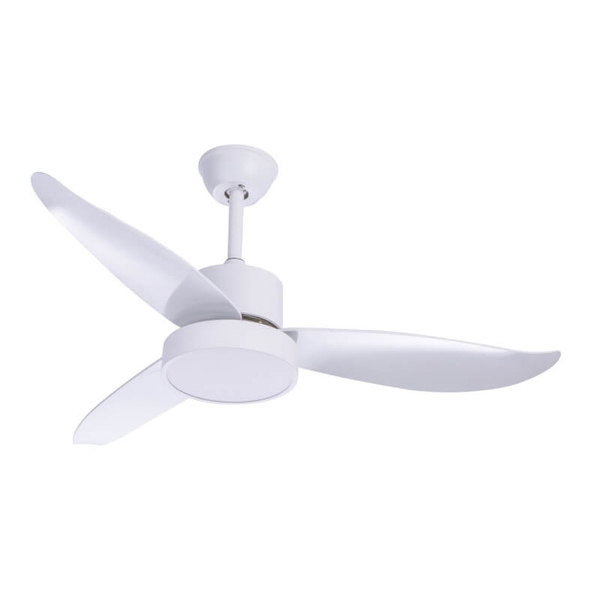 Lampowentylator wiatrak Ramona 03600 z pilotem LED 18W 4000K biały do kuchni